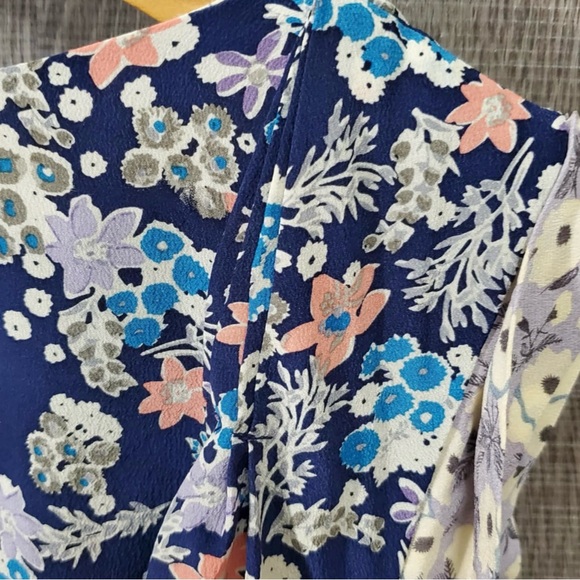 Rebecca Taylor Silk Floral Mini Dress - Picture 7 of 10